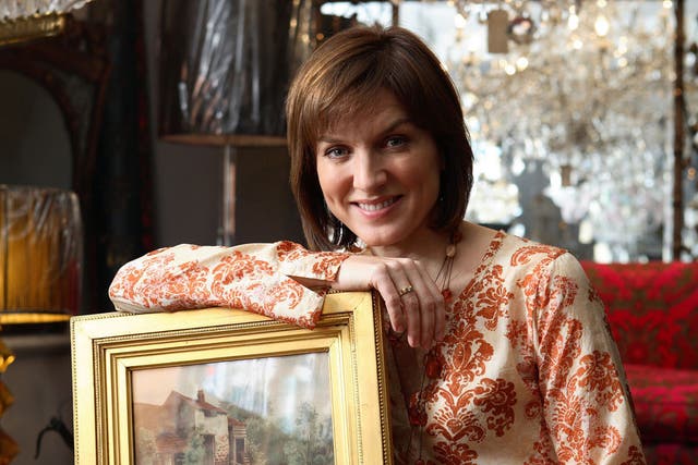 Fiona Bruce on The Antiques Roadshow