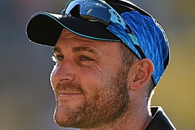 New Zealand’s Brendon McCullum has mastered the art of engendering self-belief