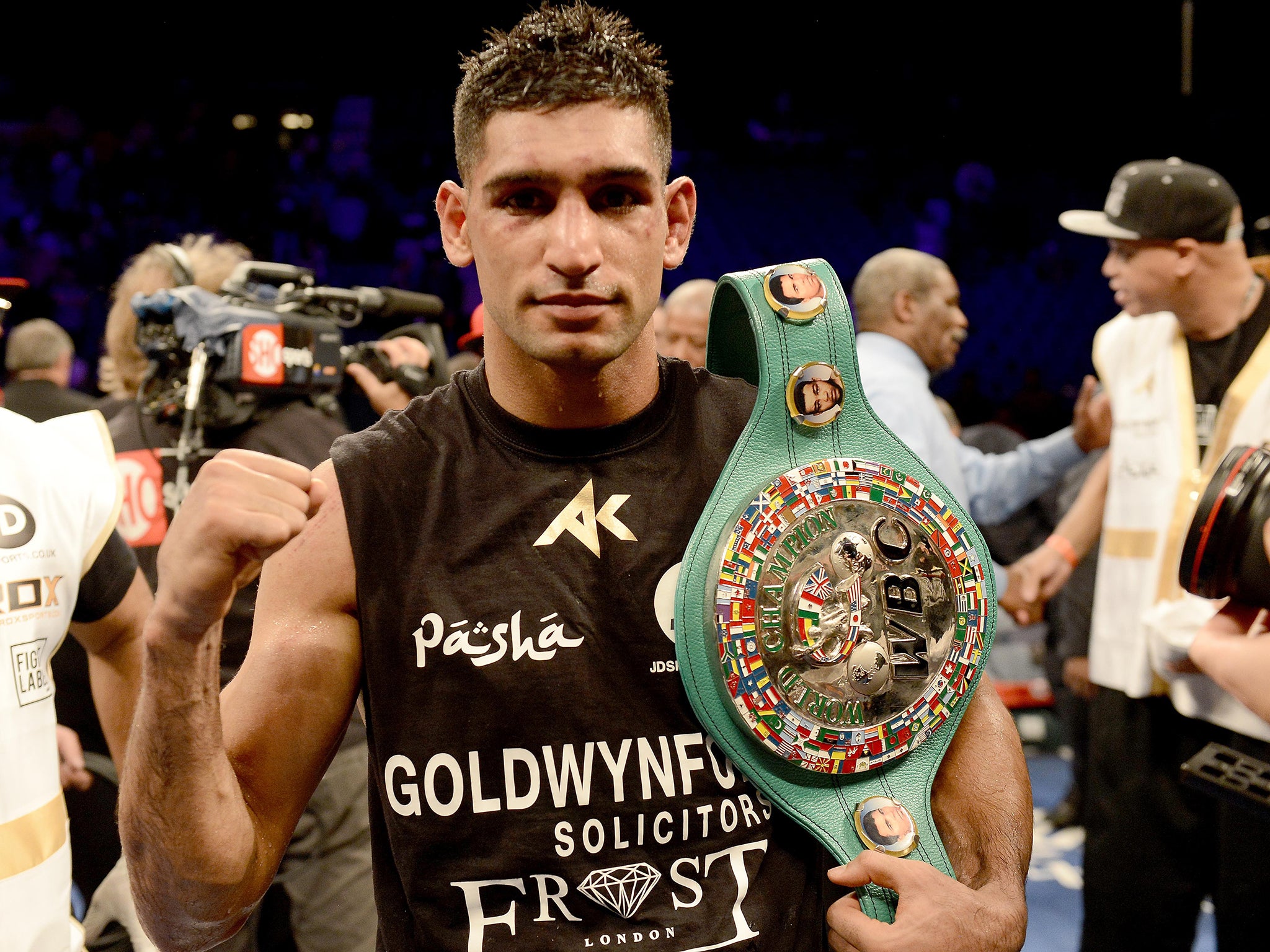 Amir Khan is unlikely to fight Kell Brook, with two superstar opponents on the horizon