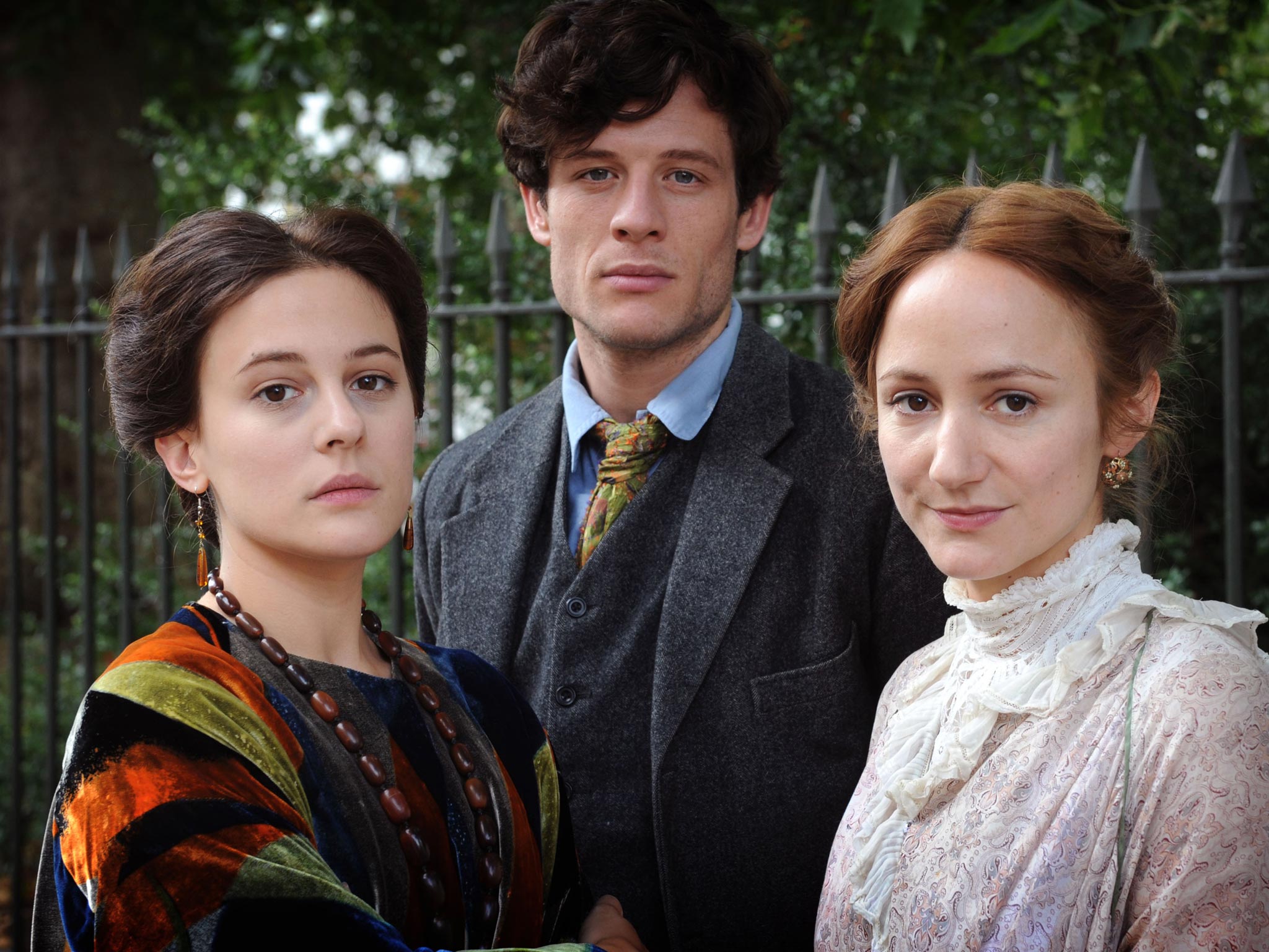 Phoebe Fox, James Norton and Lydia Lynch in ‘Life
in Squares’