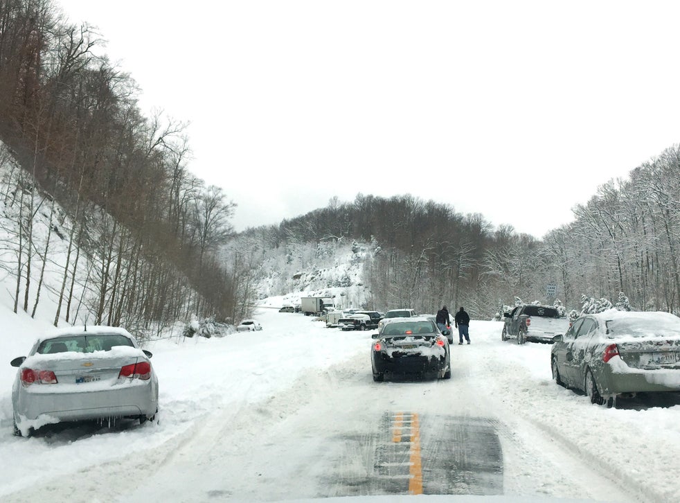 Kentucky: Thousands of motorists stranded overnight by freezing winter 