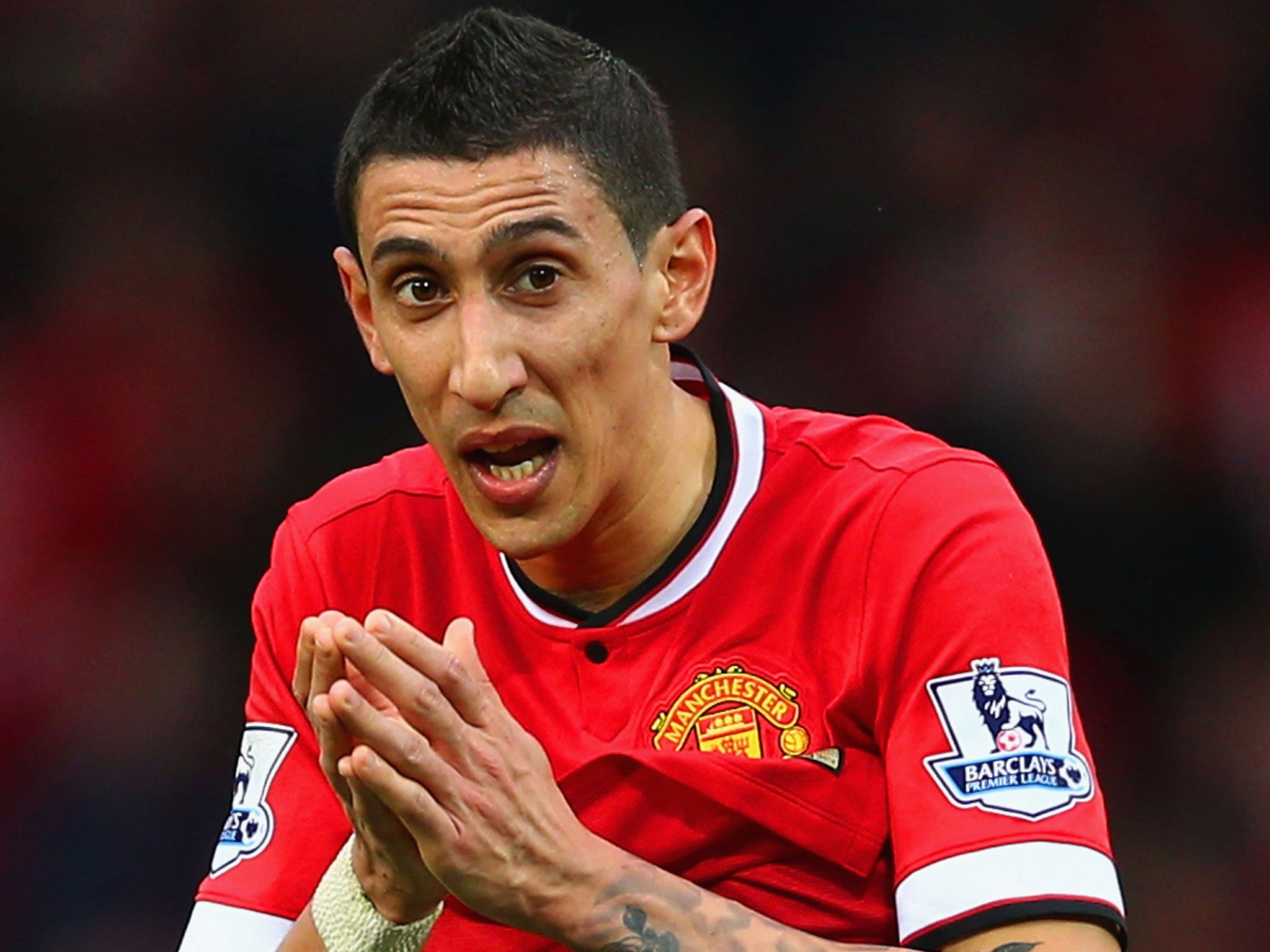 Manchester United winger Angel Di Maria has been linked a move away from Manchester United