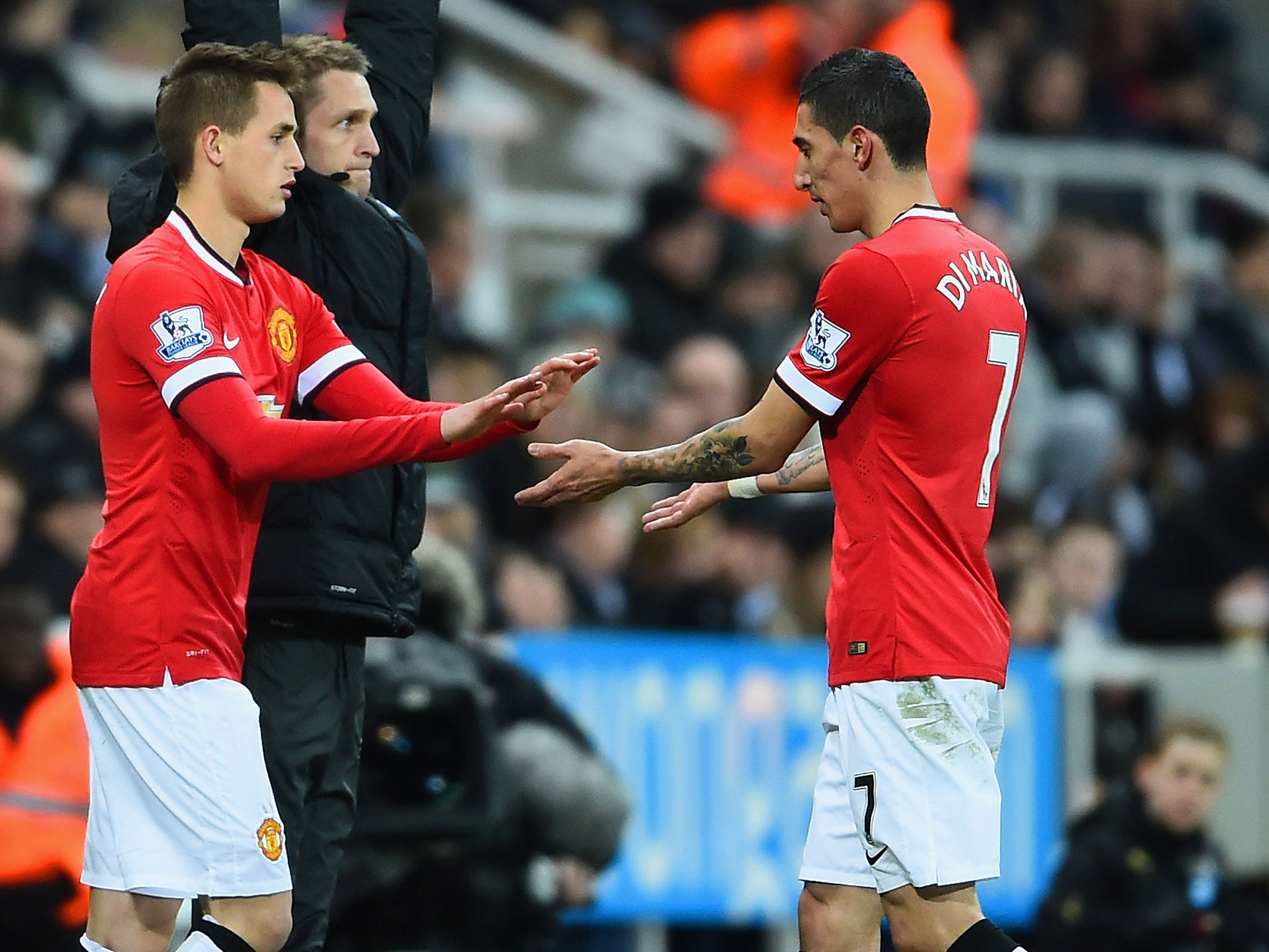 Di Maria was hauled off early against Sunderland and Newcastle