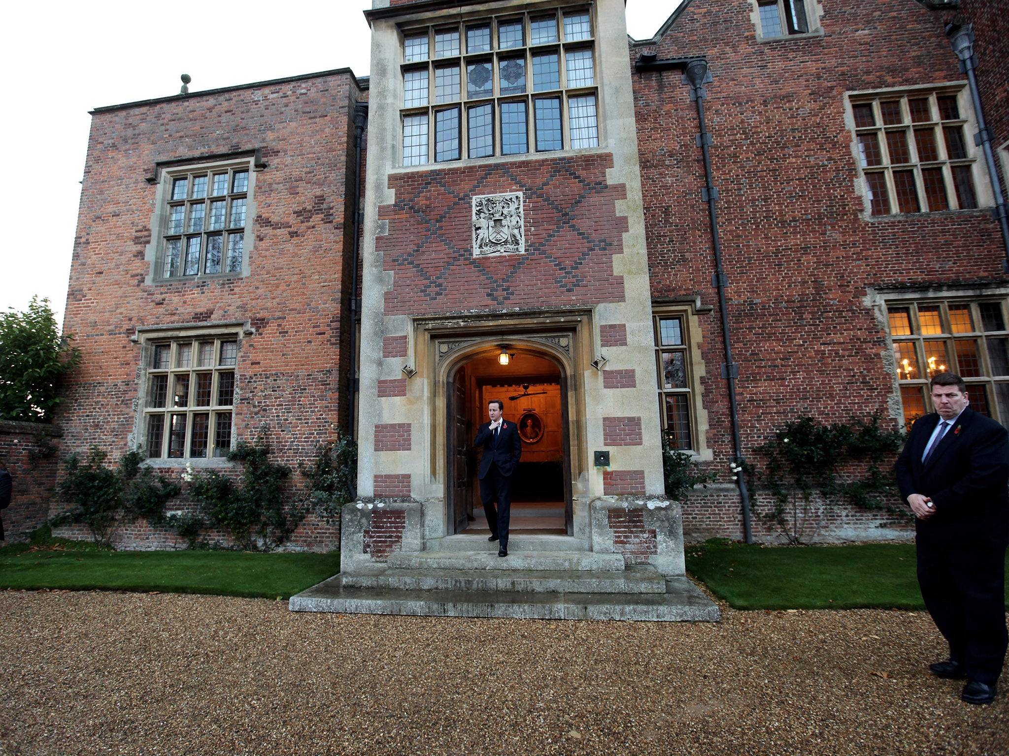 Drones can fly over the PM's residence at Chequers (AFP/Getty)