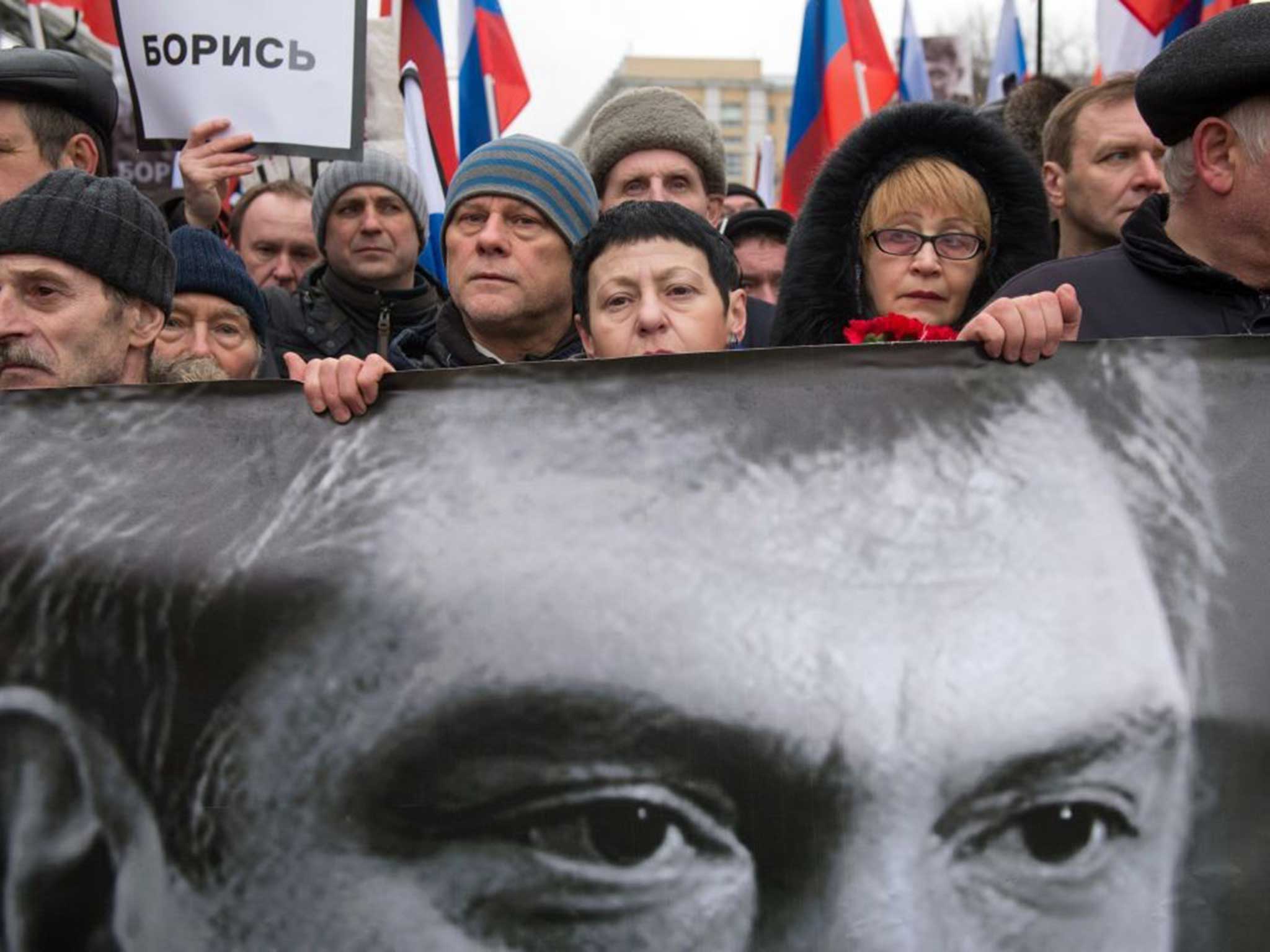 Protesters take to the streets in the days following Boris Nemtsov's murder