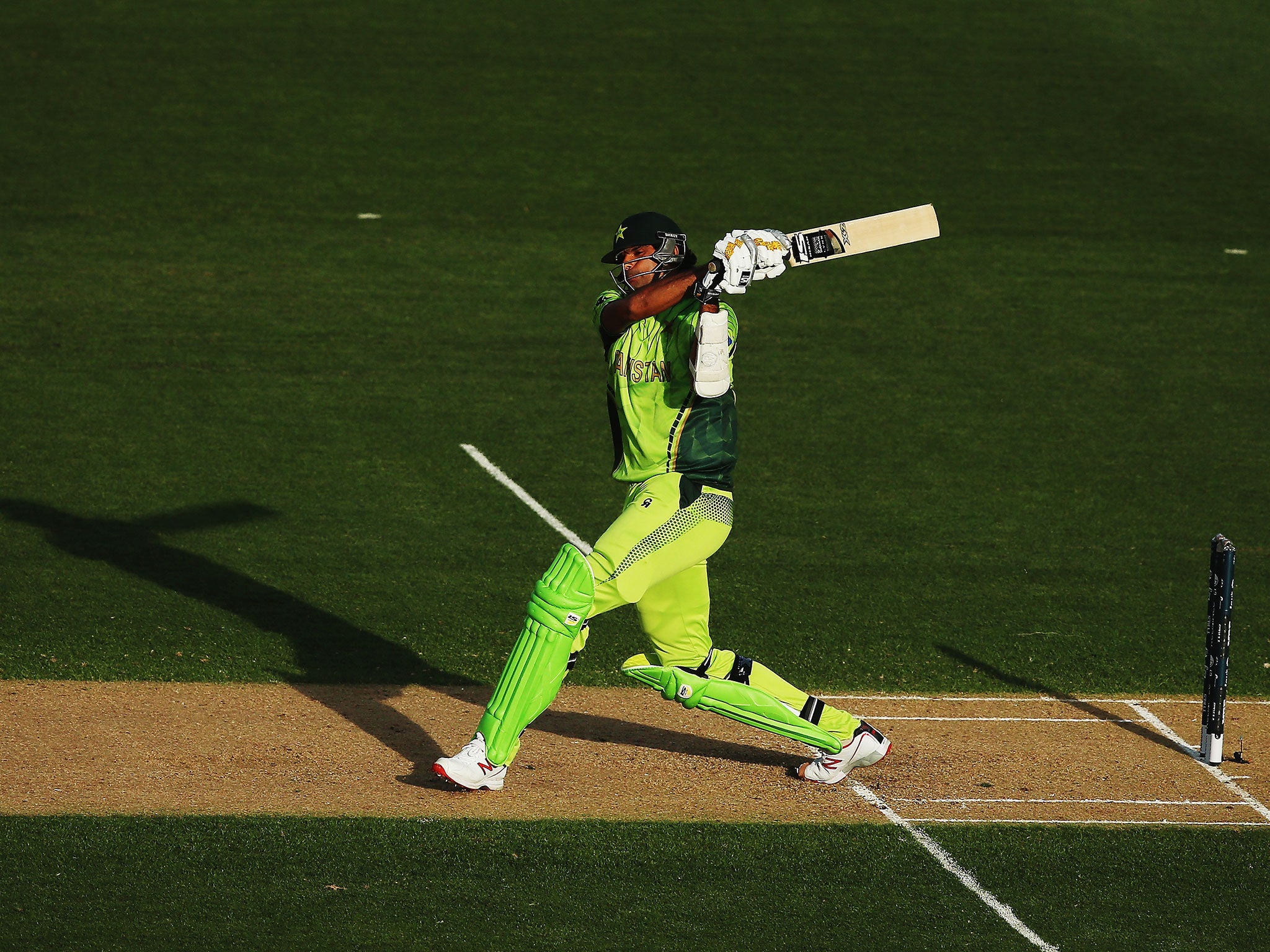 Mohammad Irfan took three wickets with the ball