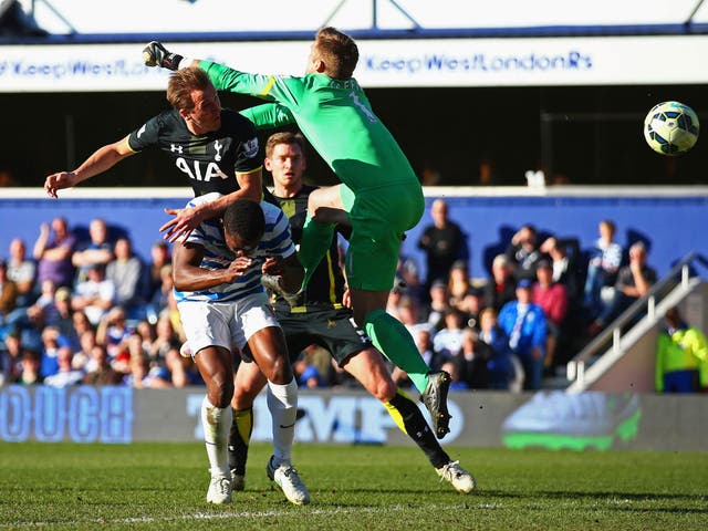 Harry Kane heads Spurs into the lead