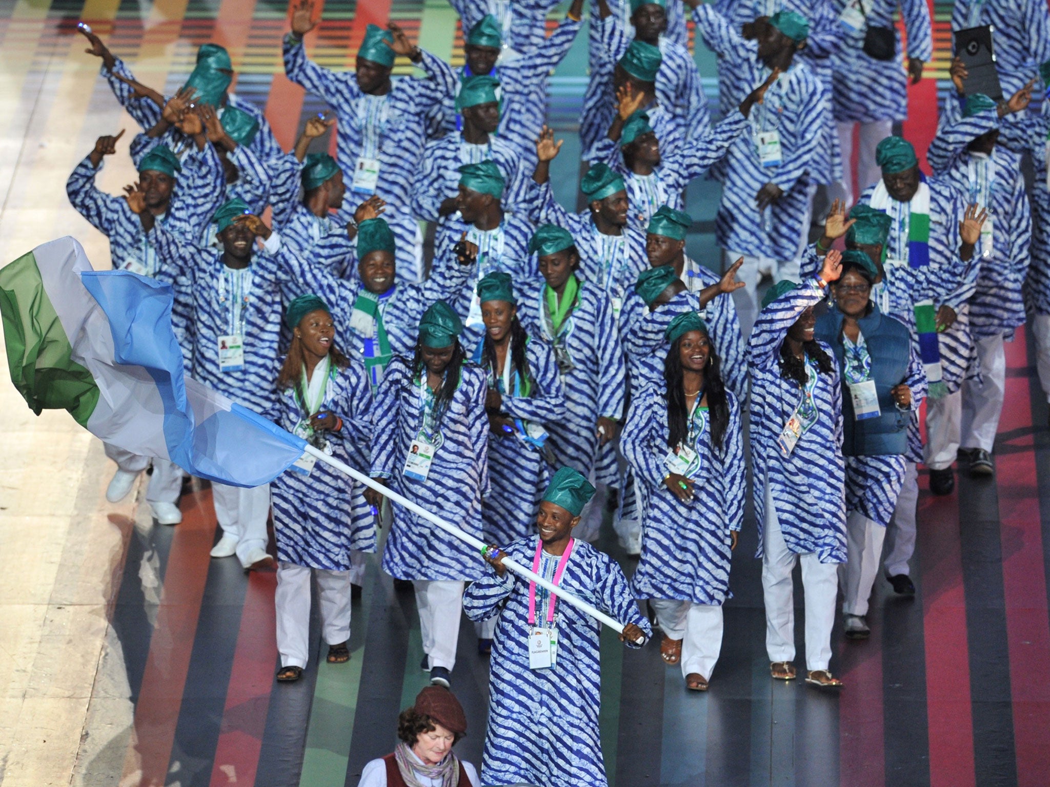 Jimmy Thoronka was one of Sierra Leone's top athletes at the Commonwealth Games
