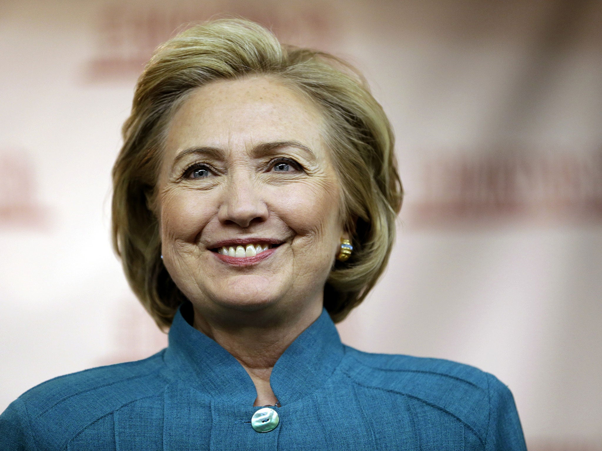 It will likely be Hillary Clinton’s last drive for power, as she is now 67 (AP)