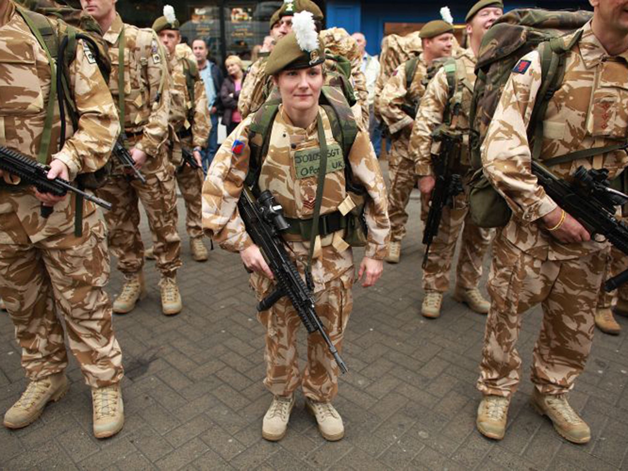 Fears about women in the armed forces are ‘nonsensical’