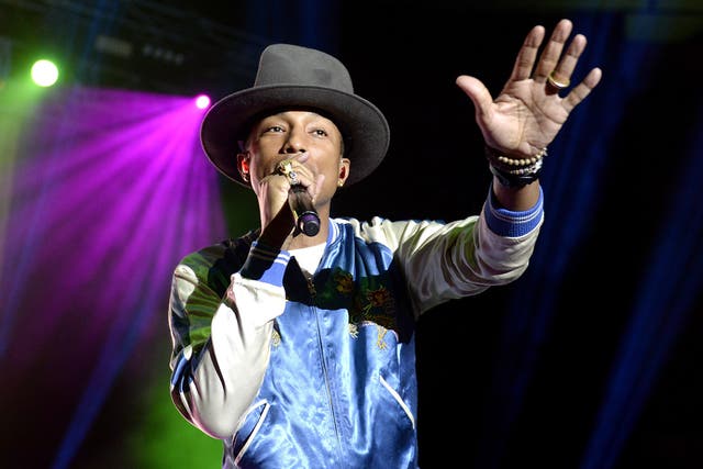 Pharrell Williams and Moby have said they want to attend the dancing man party in LA