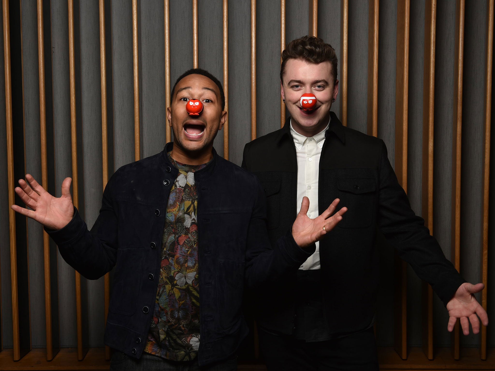 Sam Smith and John Legend have collaborated on the official Red Nose Day single