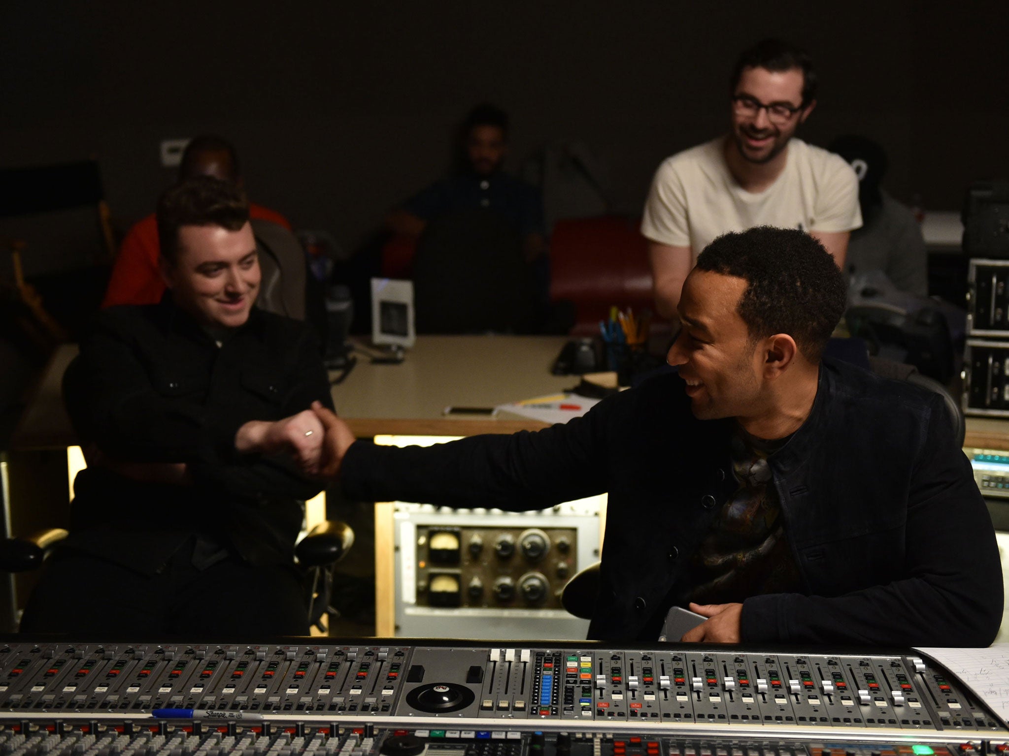 Sam Smith and John Legend record 'Lay Me Down' for Red Nose Day