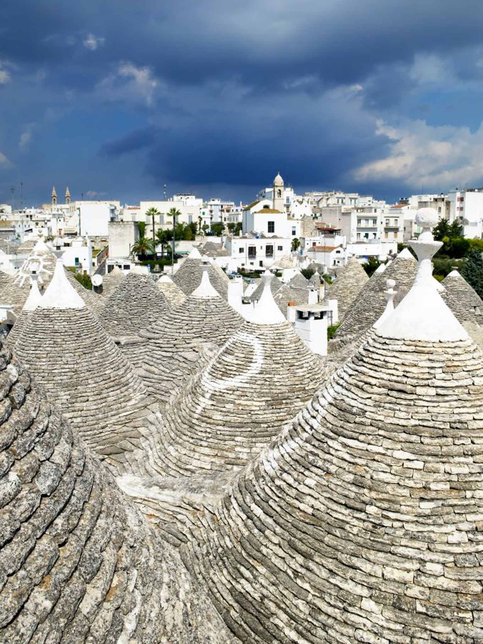 Trulli special: The traditional Italian dry stone huts with conical roofs are now part of the UN's expanding brief