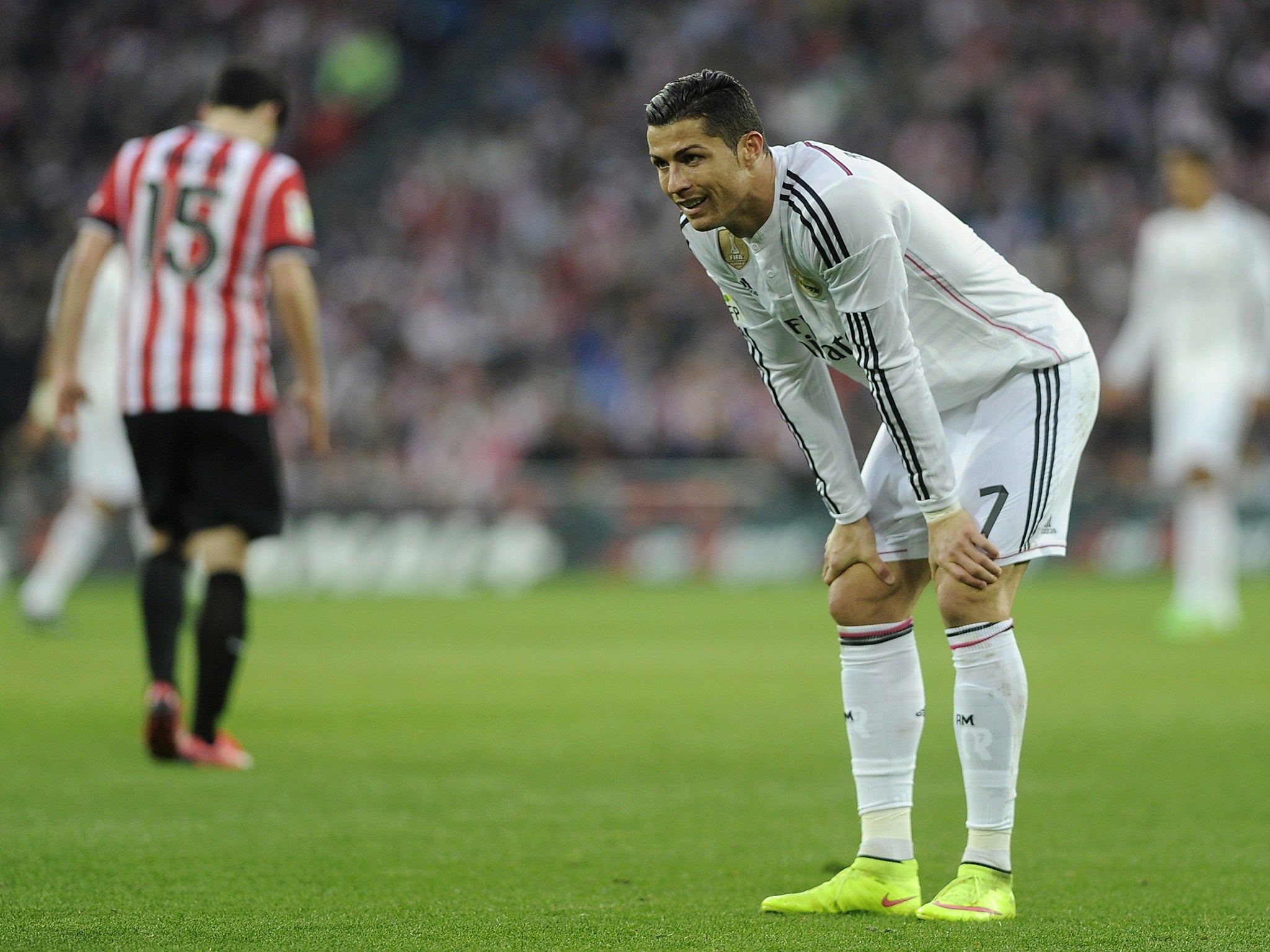 Ronaldo has struggled recently after a ferocious start