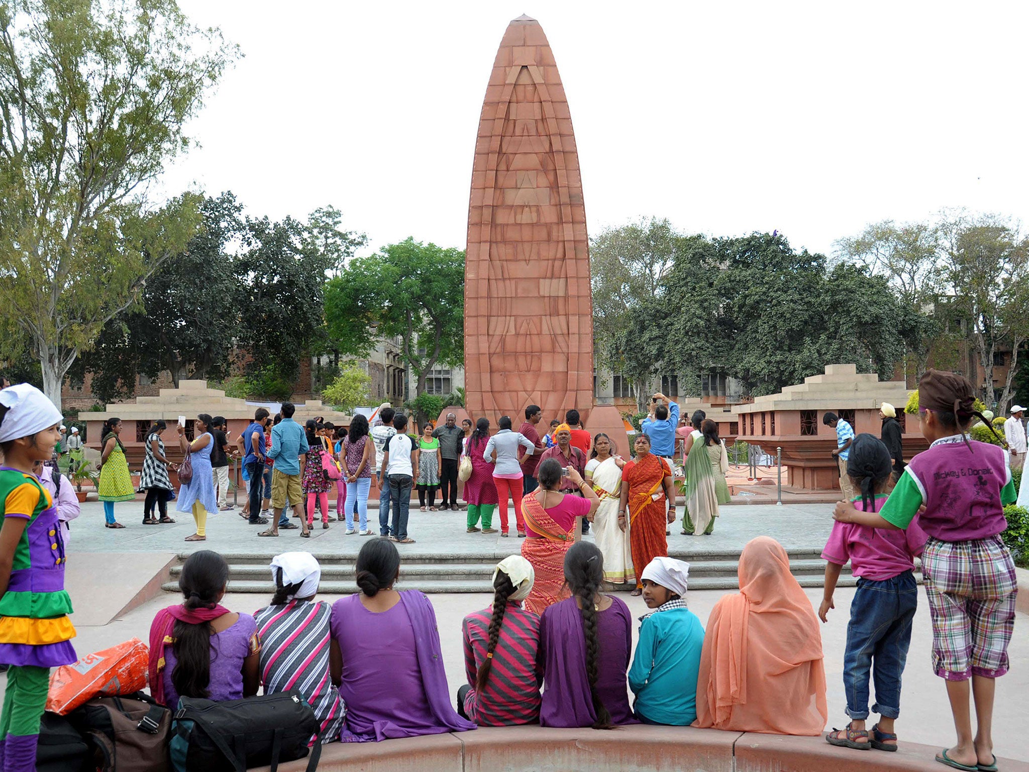 The Amritsar massacre is commemorated every year at a monument erected for the victims