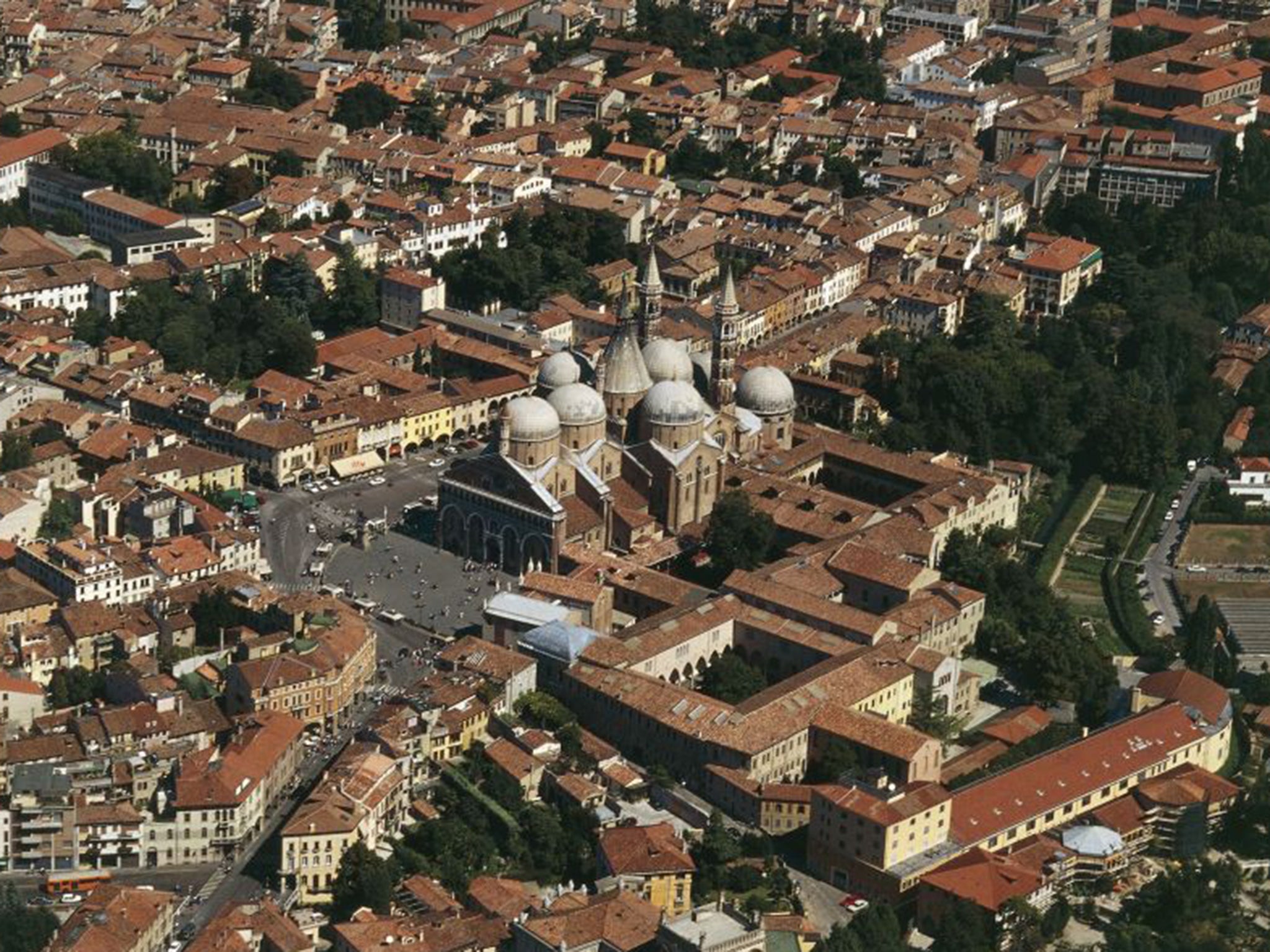 Castello Carrarese dates back to the 13th century and is currently being refurbished