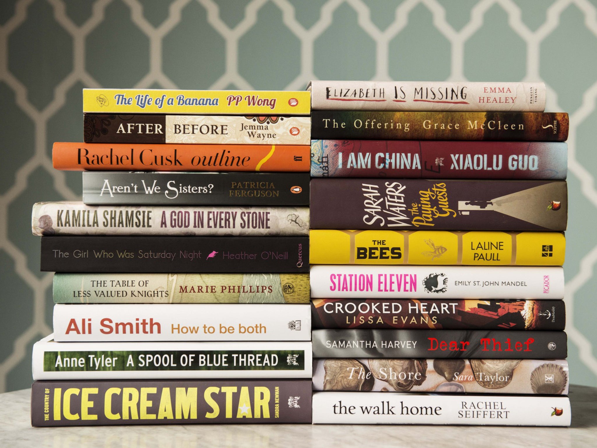 The longlist for this year's Bailey’s Women’s Prize for Fiction