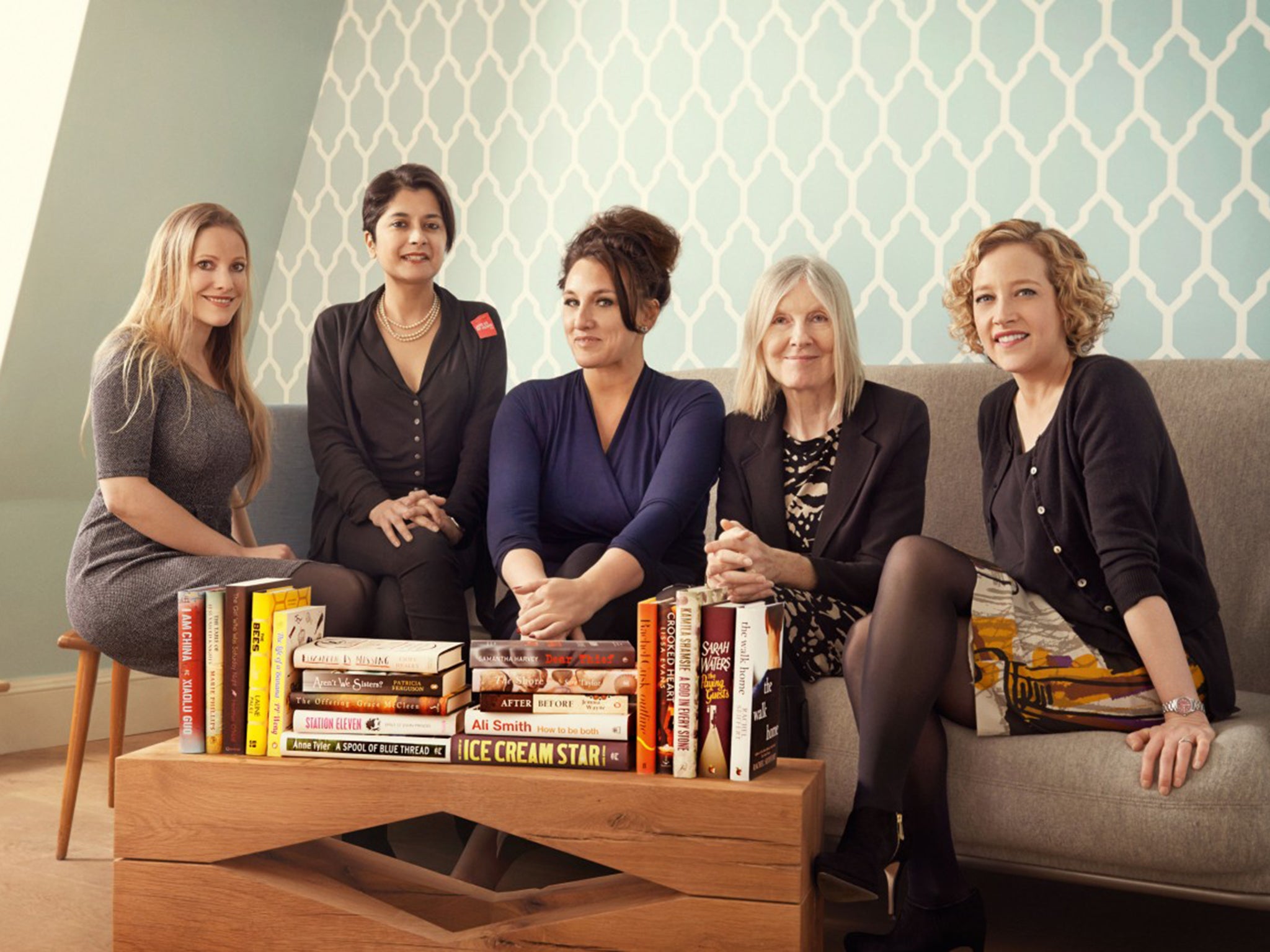 The judging panel will be chaired by Shami Chakrabarti, the Director of Liberty (second from left)