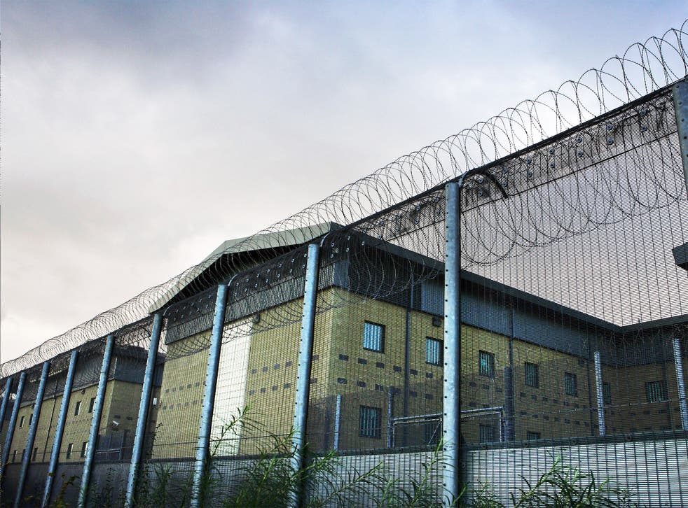 The Harmondsworth Detention Centre near Heathrow airport holds 615 people