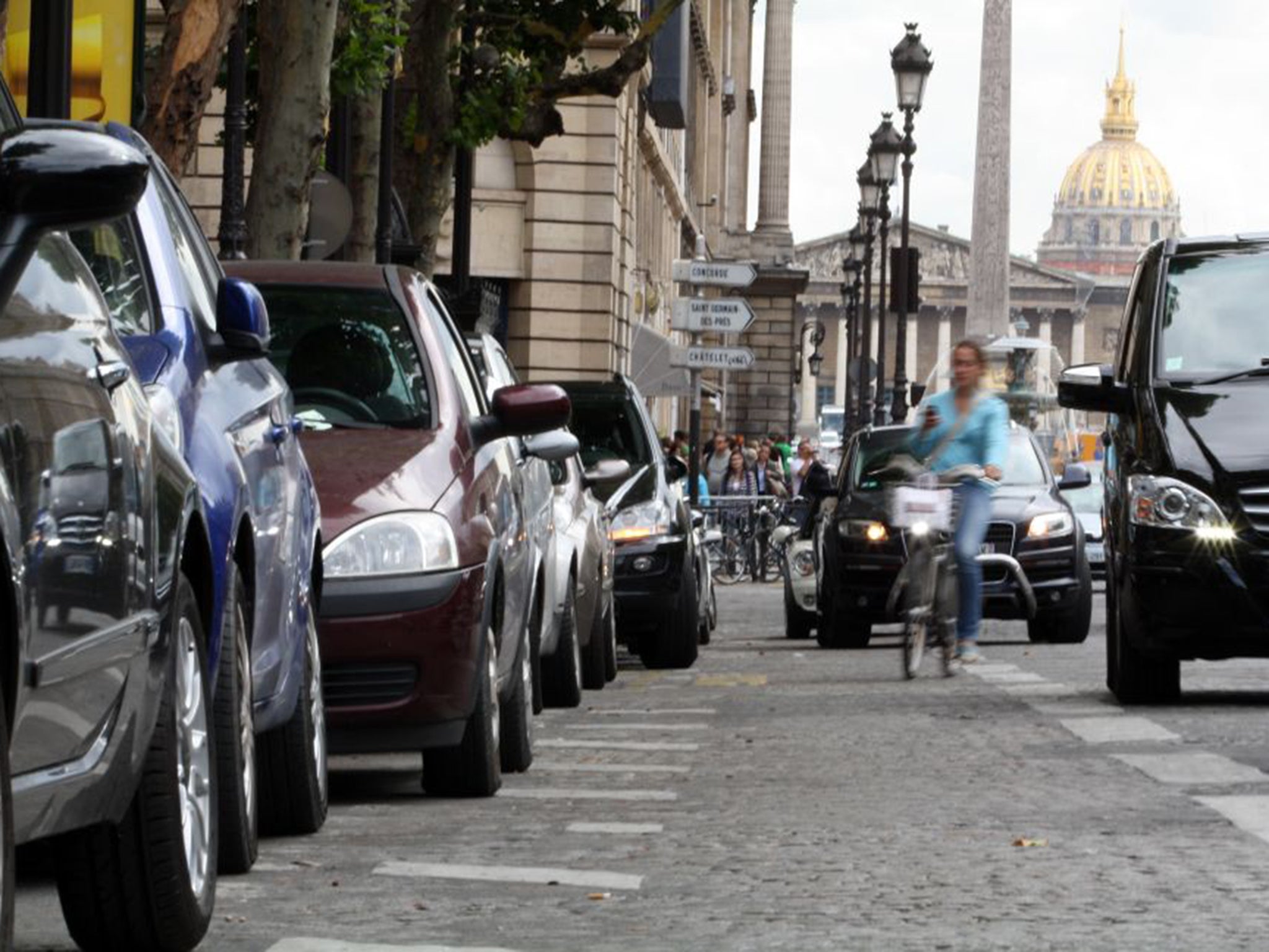 Over the last ten years, Paris has lost more than fifteen per cent of its parking spaces