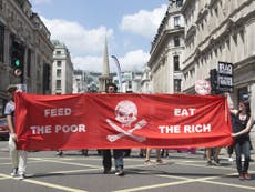 Britain's divided decade: the rich are 64% richer than before the recession, while the poor are 57% poorer