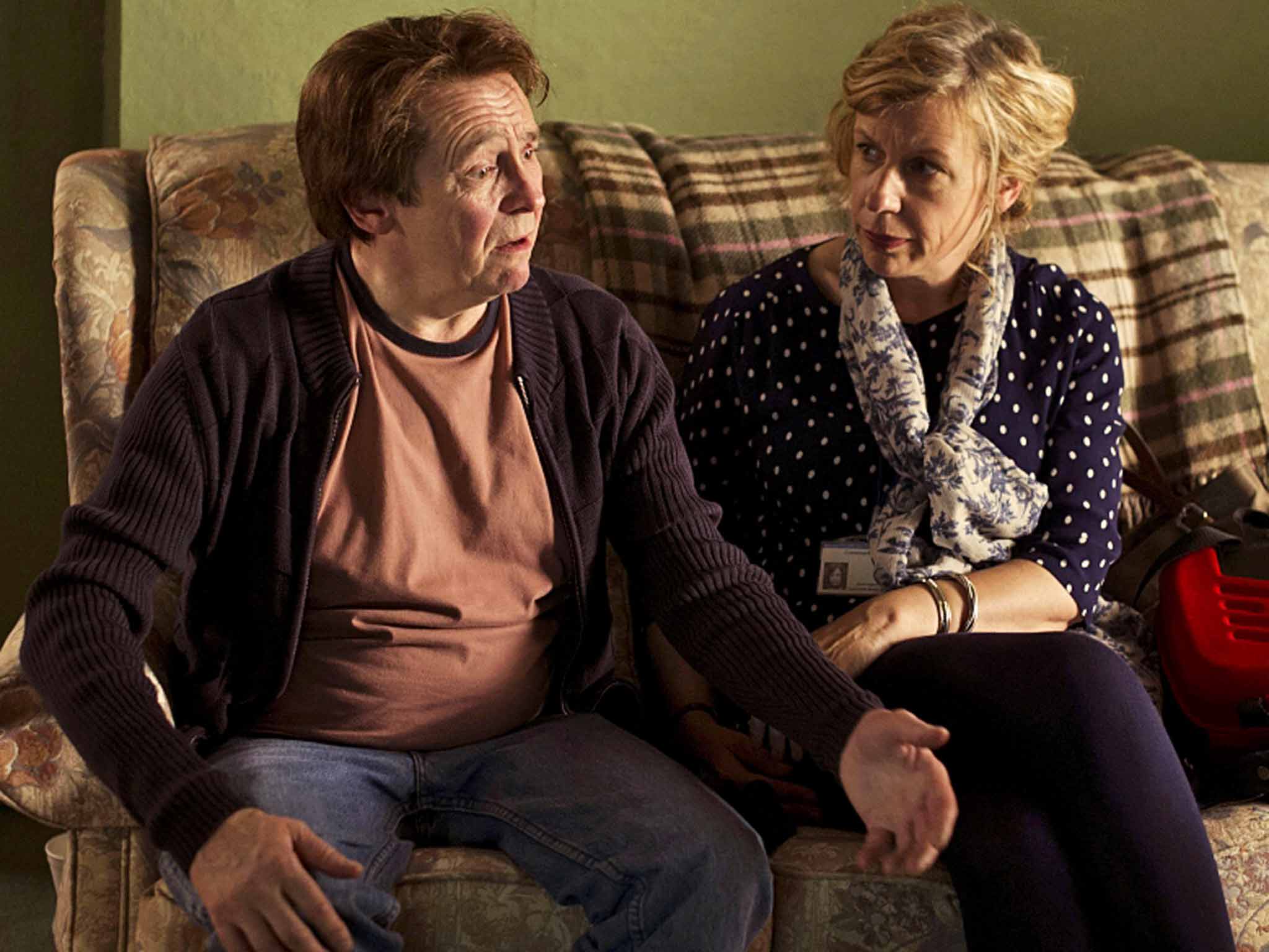 Dose of humour: Paul Whitehouse and Esther Coles in 'Nurse'