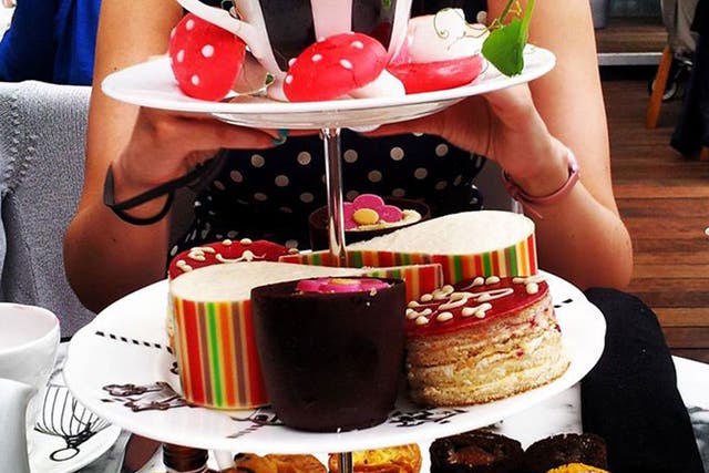 The Mad Hatter's Afternoon Tea at the Sanderson 