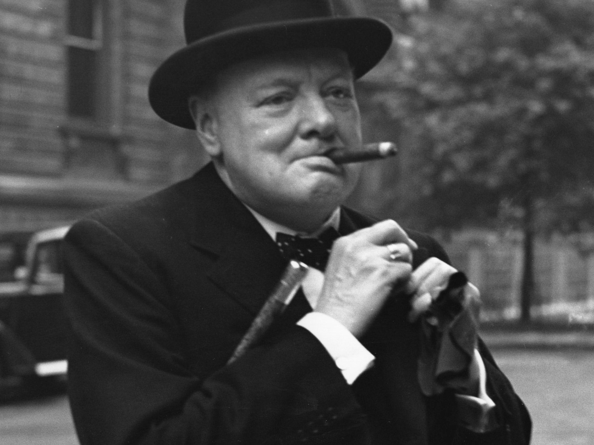 Winston Churchill, pictured in June 1941