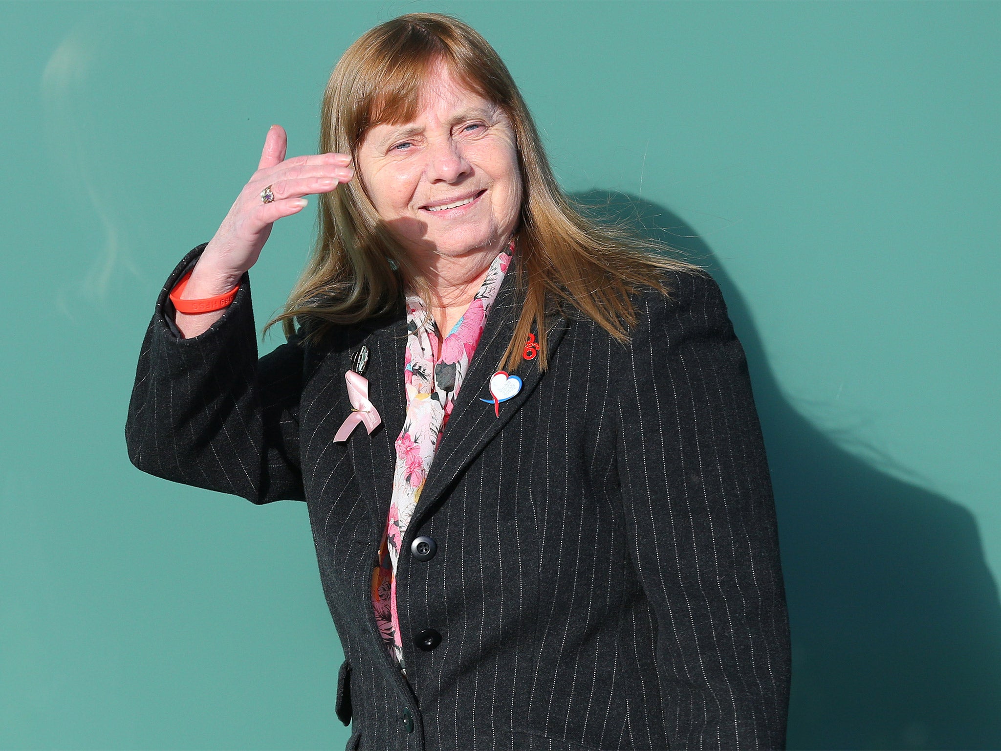 Margaret Aspinall, chair of the Hillsborough Families For Justice, arriving at the inquest (Getty)