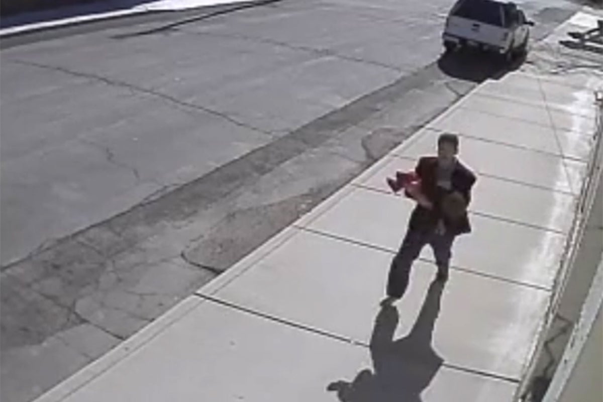 US police hunt for man caught on video attempting to abduct two-year ...