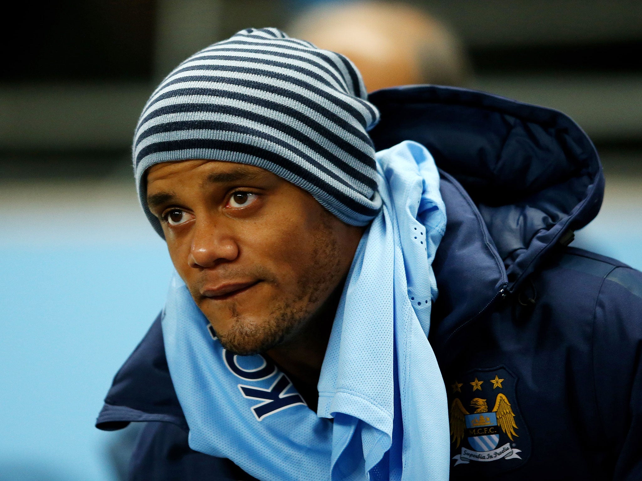 Vincent Kompany was dropped for the win over Leicester