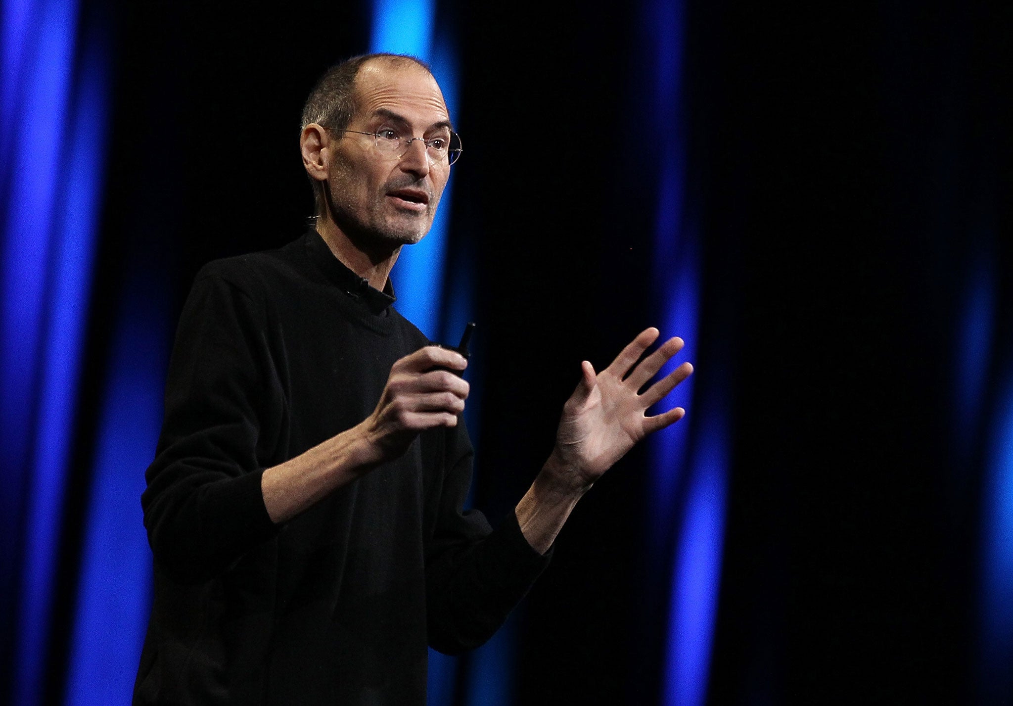 Steve Jobs placed huge importance on meditation following his time travelling in India, and spoke of how Zen had influenced his designs (Getty)
