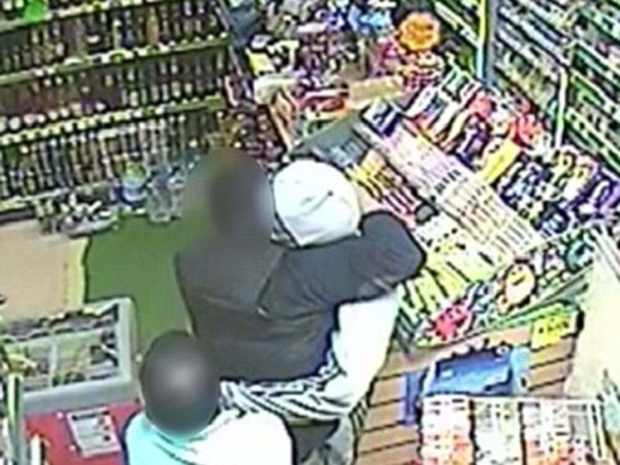 Convenience store owner fights off robber with baseball bat