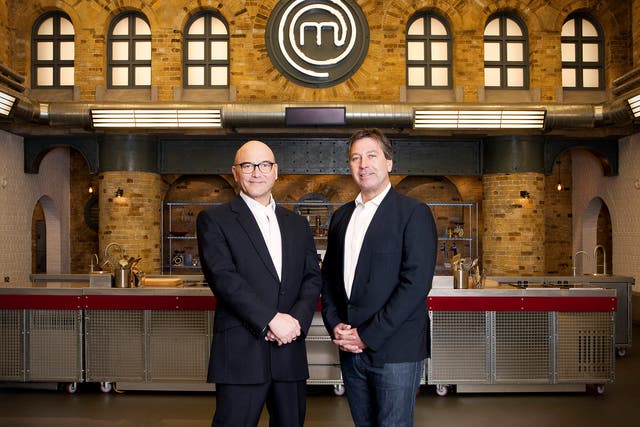 Gregg Wallace and John Torode from Masterchef