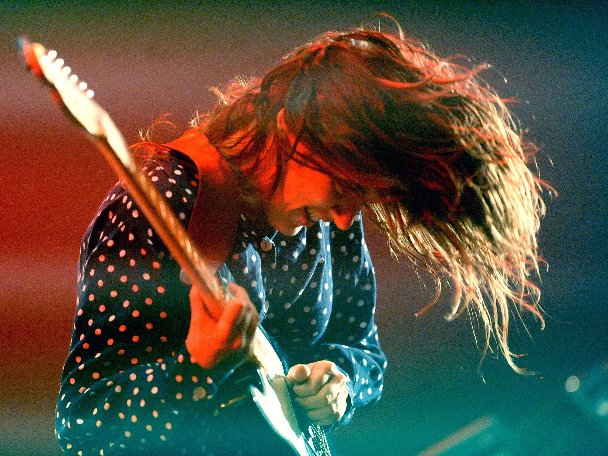 Australian singer and guitarist Courtney Barnett performs during the Rennes Trans Musicales music festival ( JEAN-FRANCOIS MONIER/AFP/Getty Images)