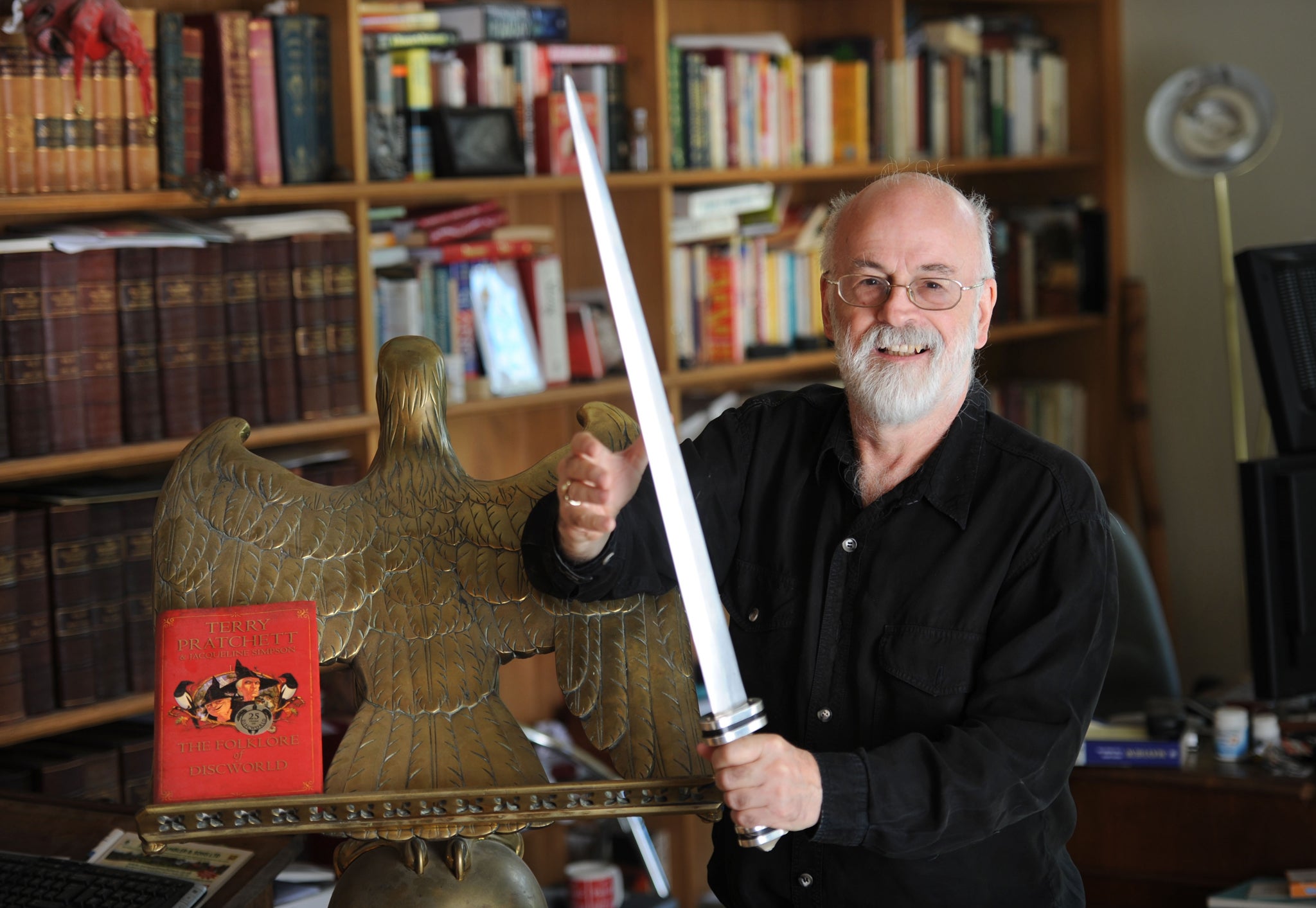 Pratchett in 2009