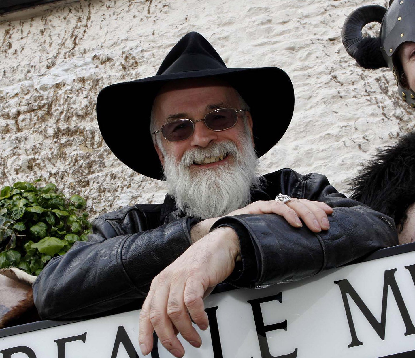 Terry Pratchett in April 2009
