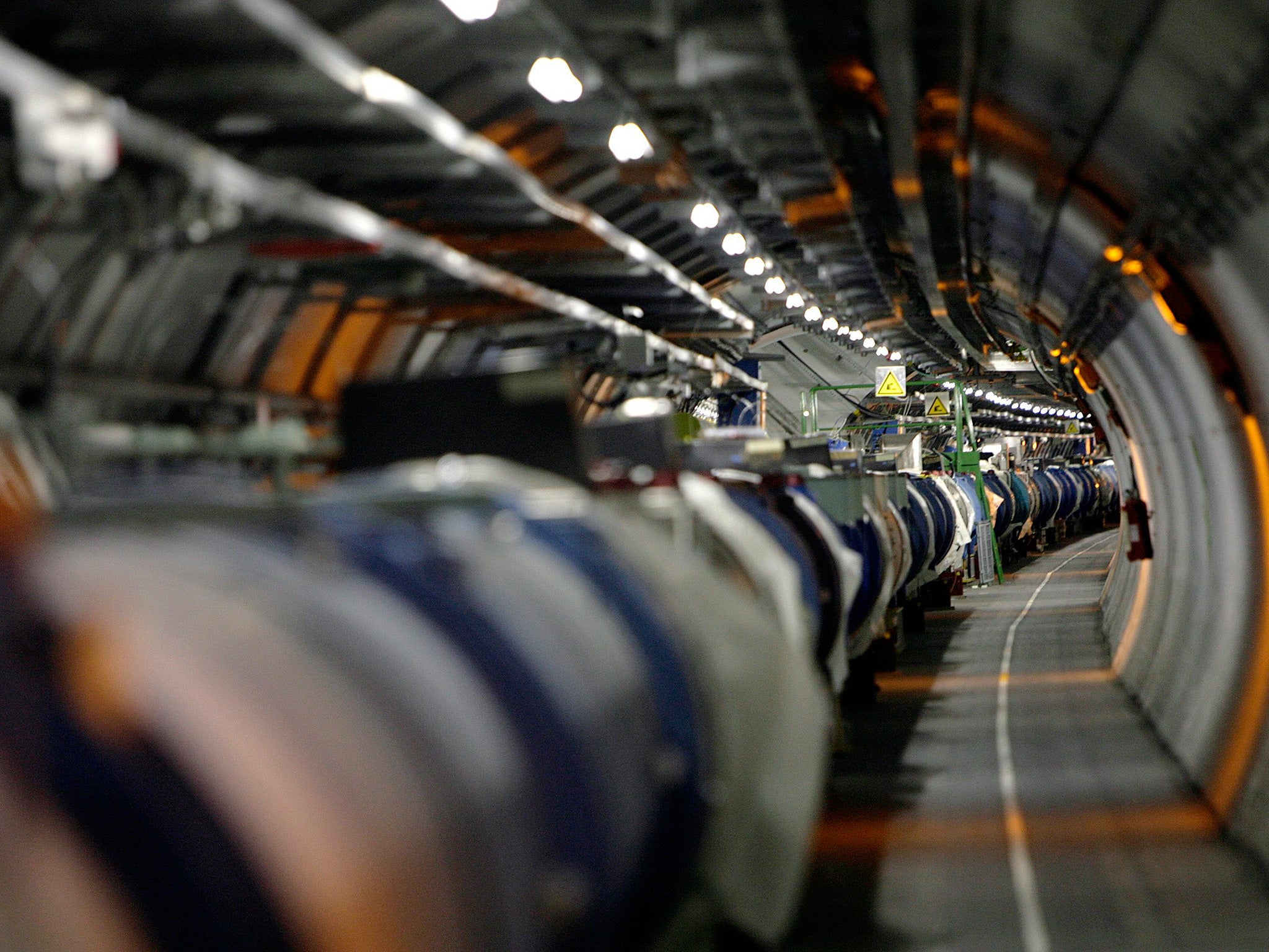The Large Hadron Collider at the European Organisation for Nuclear Research (Cern) in Geneva
