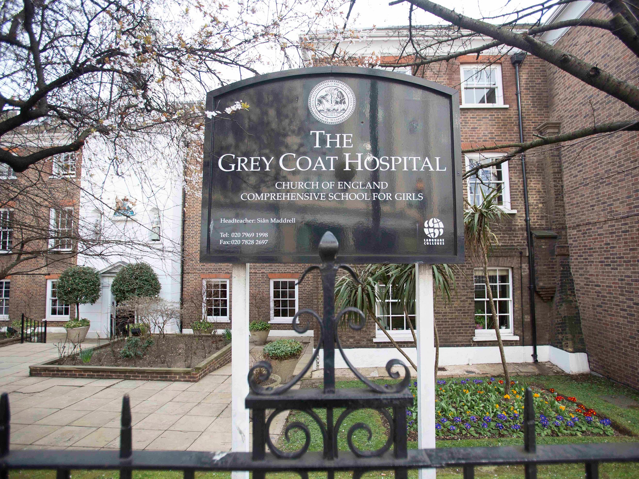 Last week it emerged that the Prime Minister’s daughter Nancy will attend The Grey Coat Hospital School, in Westminster, central London
