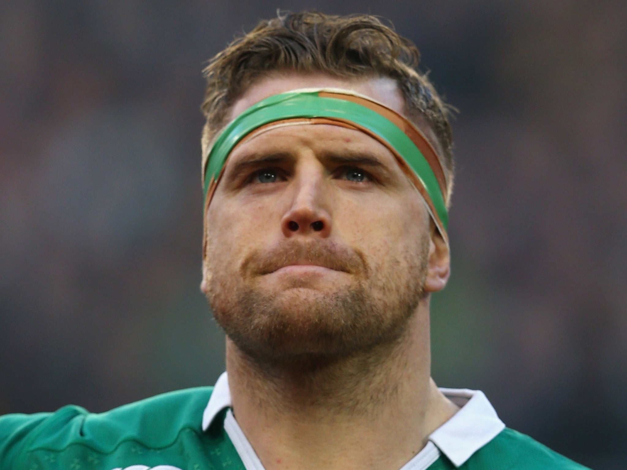 Jamie Heaslip is a ‘stubborn git’ by his own admission and will be back in the Irish pack