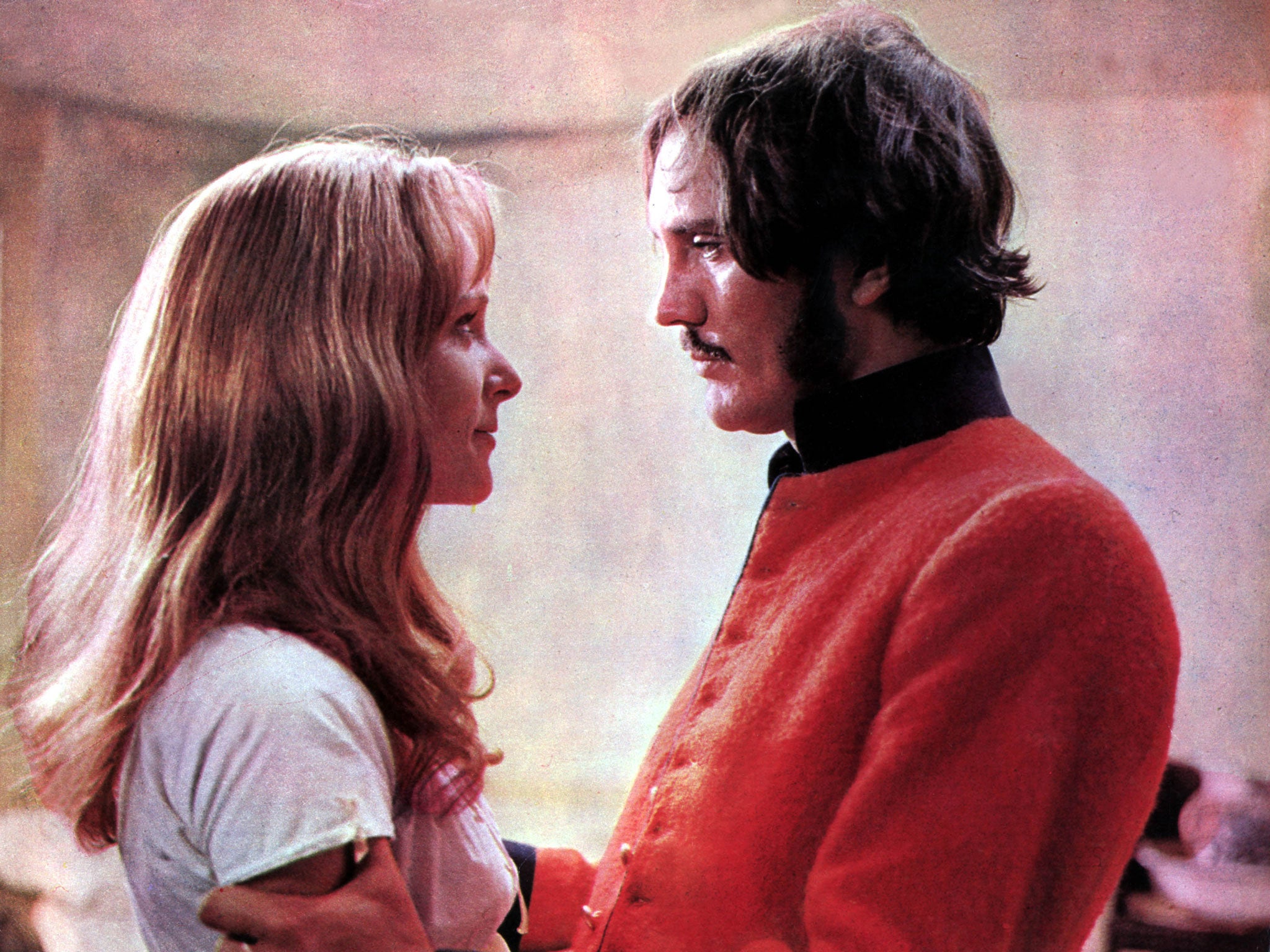 Prunella Ransome and Terence Stamp in Far From The Madding Crowd
