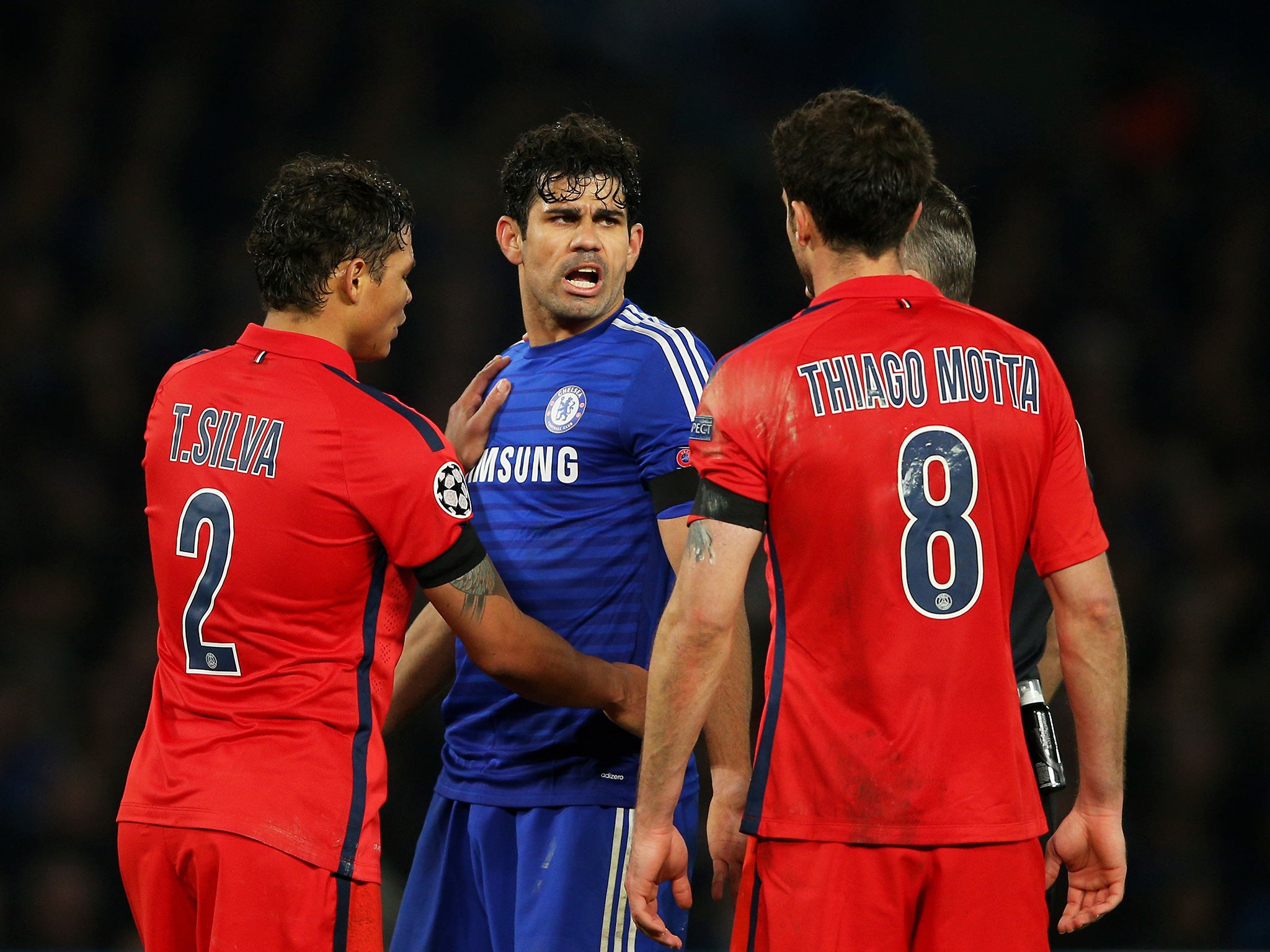 Diego Costa was Chelsea’s pantomime villain on Wednesday