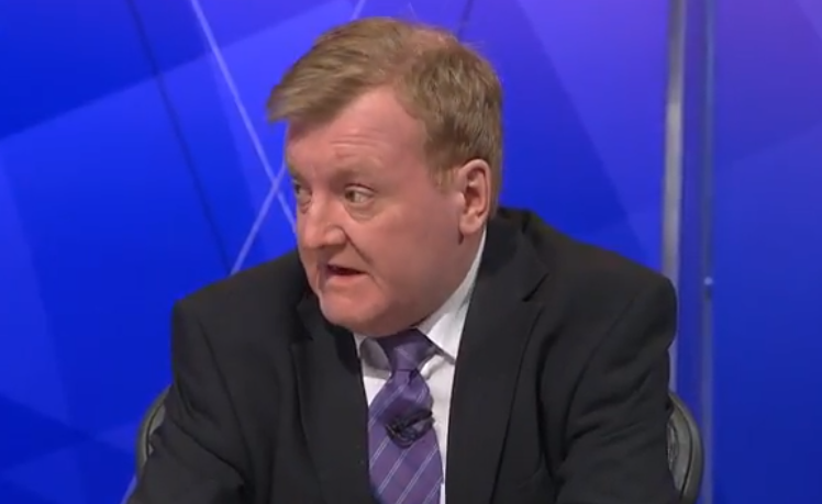 Charles Kennedy appeared to slur words on the flagship show on BBC One last night