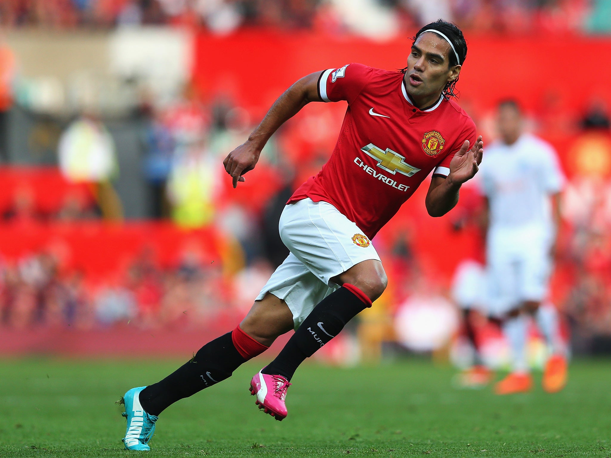 Radamel Falcao played for the Under-21s this week – and failed to impress Louis van Gaal