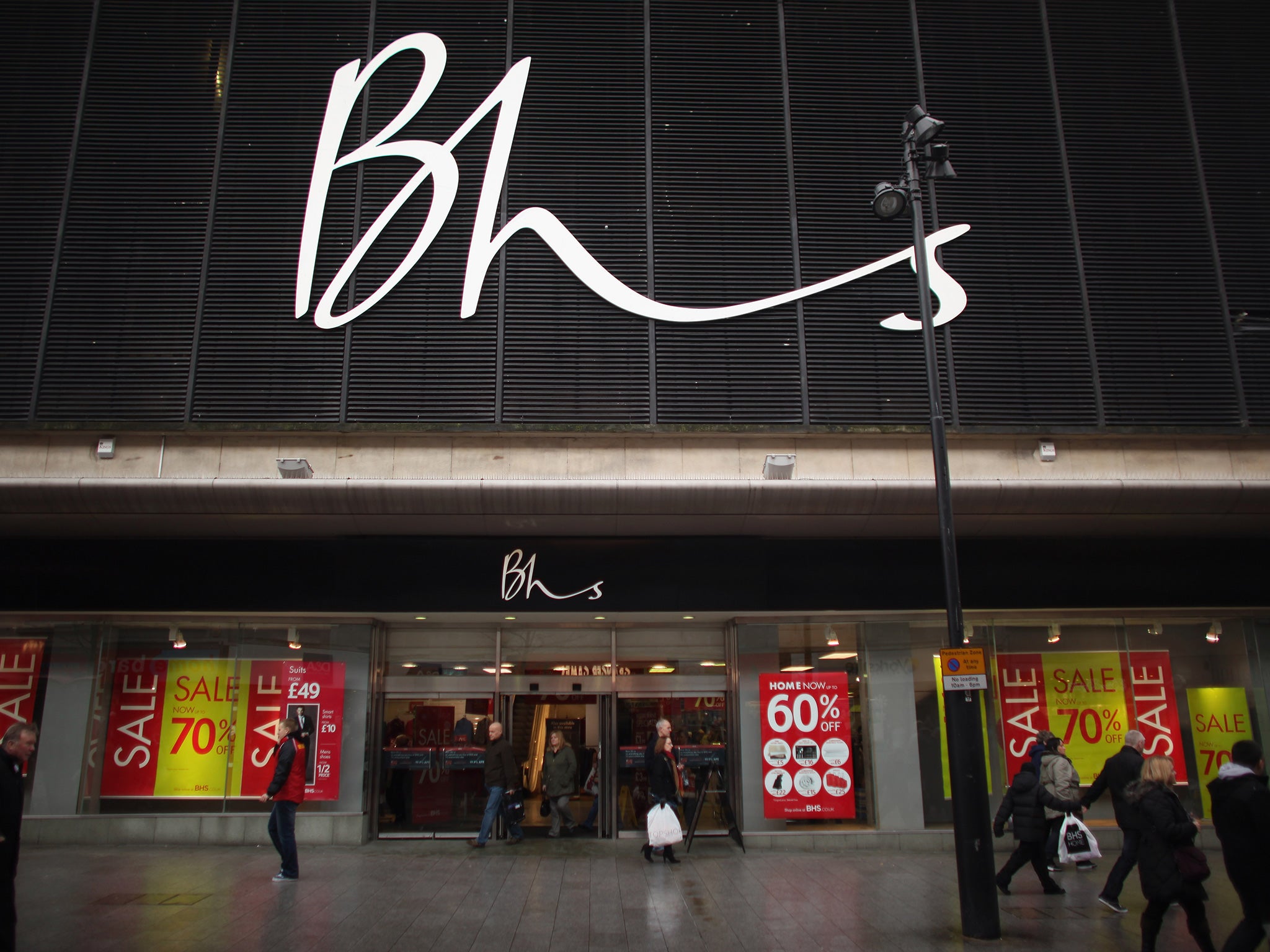 Bhs was sold by Sir Philip Green for £1