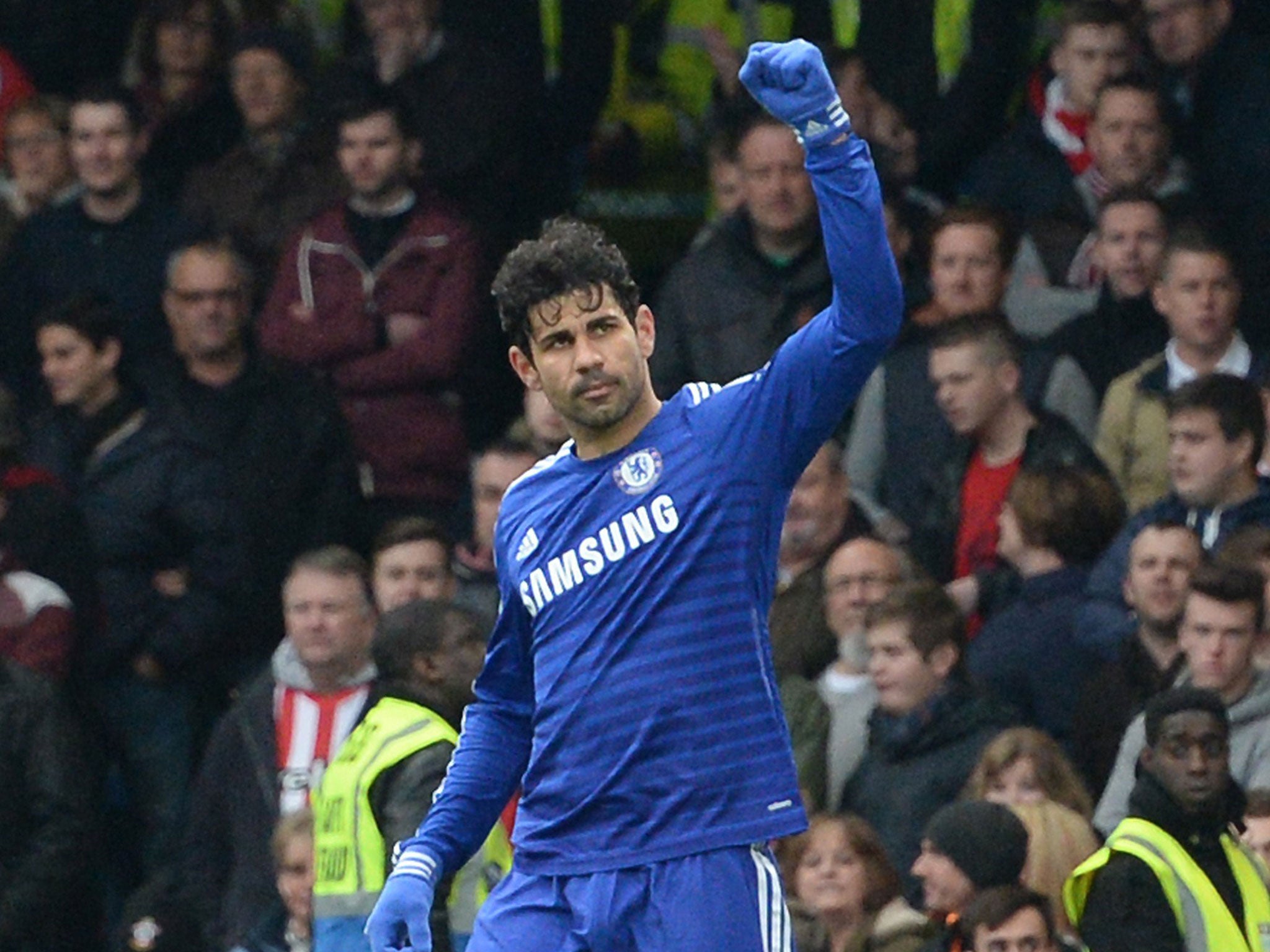 Diego Costa is back in the Chelsea XI