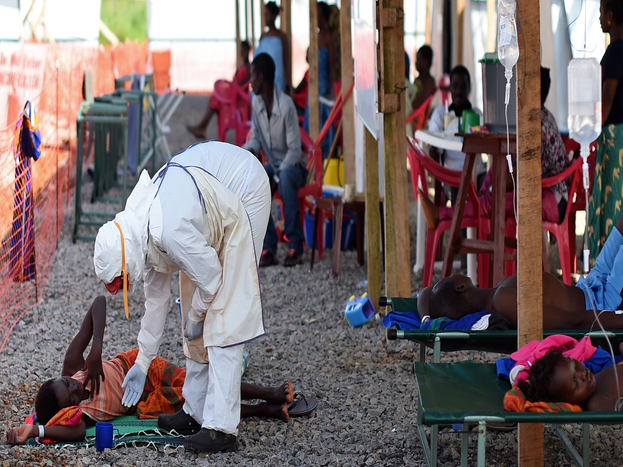 Health workers in Sierra Leone take steps to avoid becoming infected but they are not always successful