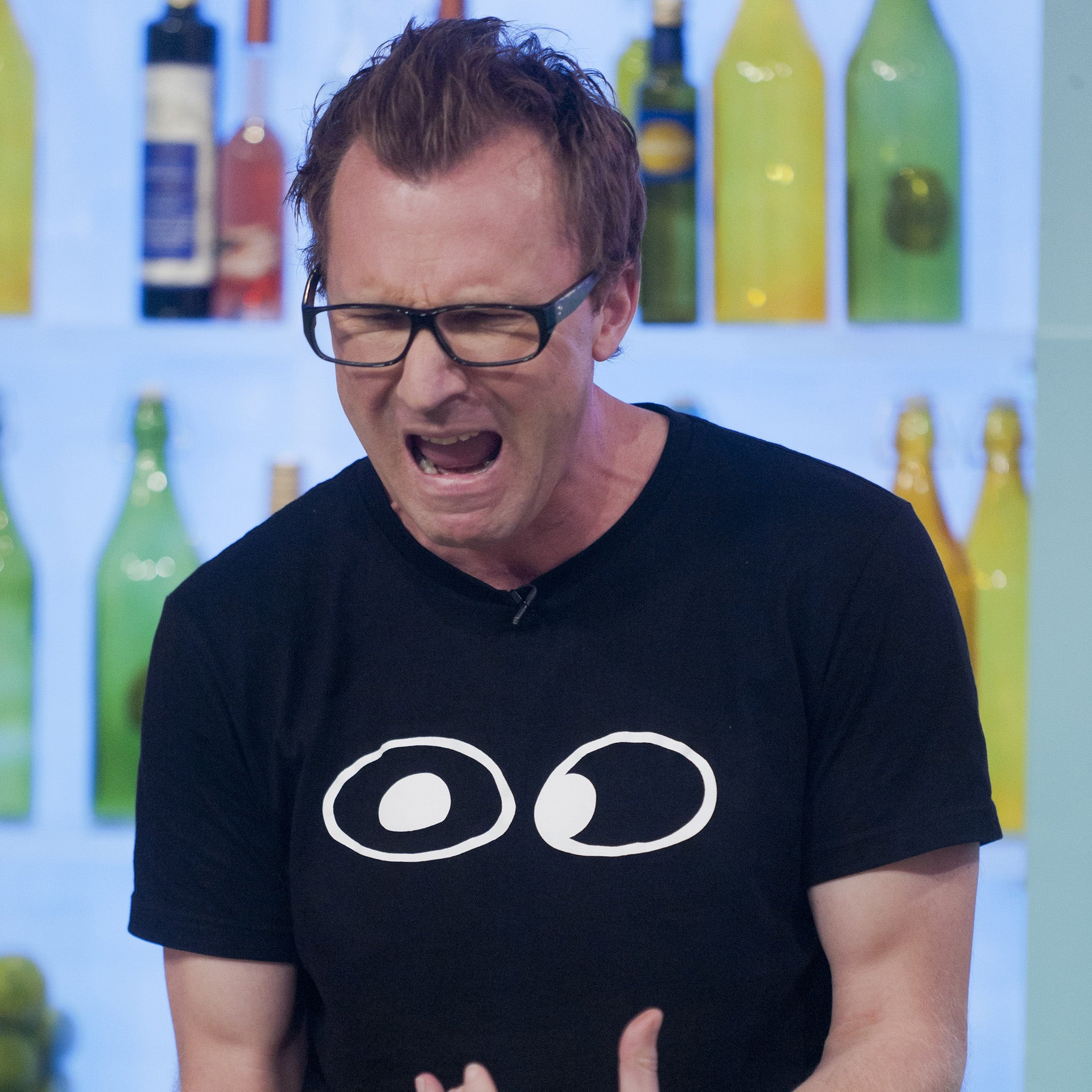 Co-presenter and challenge commentator of Wild Things, Jason Byrne