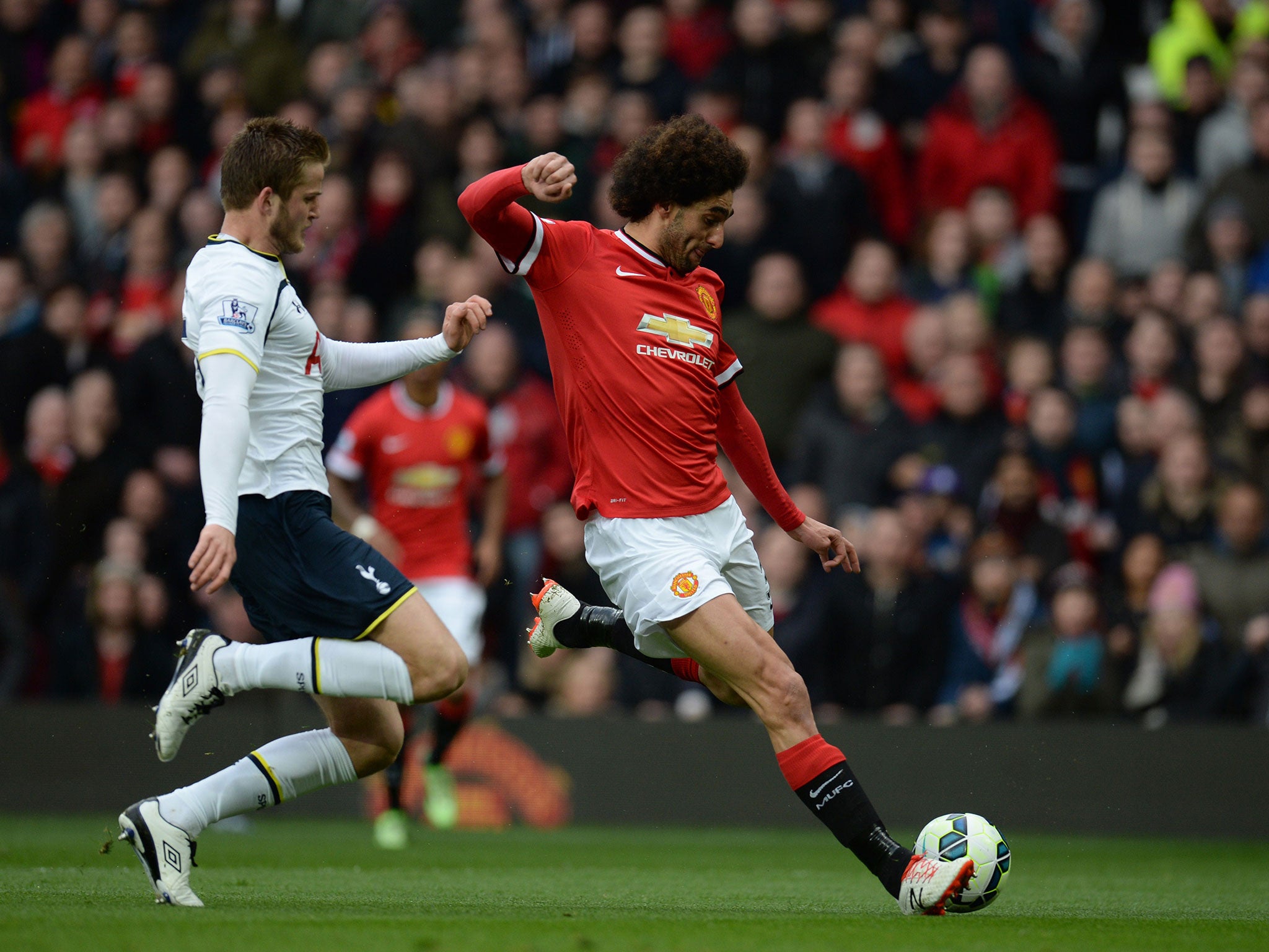 Marouane Fellaini was in fine form